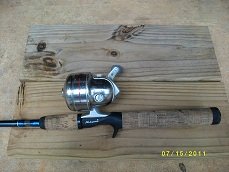 bass fishing tackle rod and reel